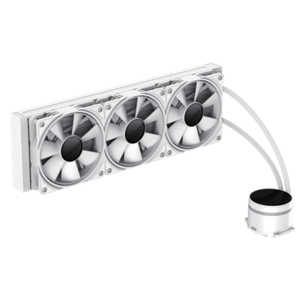 Gamemax CPU Liquid Cooler , ICEBURG 360 INFINITY WH , White