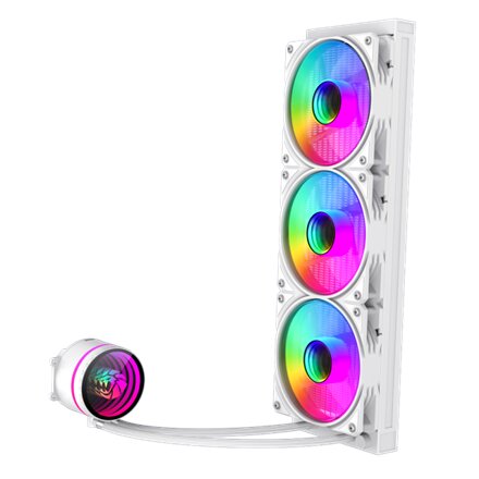 Gamemax CPU Liquid Cooler , ICEBURG 360 INFINITY WH , White
