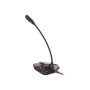 Genesis , Gaming microphone , Radium 100 , Black and red , USB 2.0