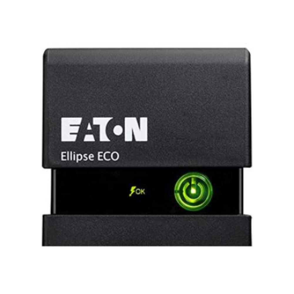 Eaton Ellipse ECO UPS USB DIN, 1600 VA, 1000 W, Input: C14, Outputs: (4) Schuko, (4) Schuko surge only, Tower , Eaton