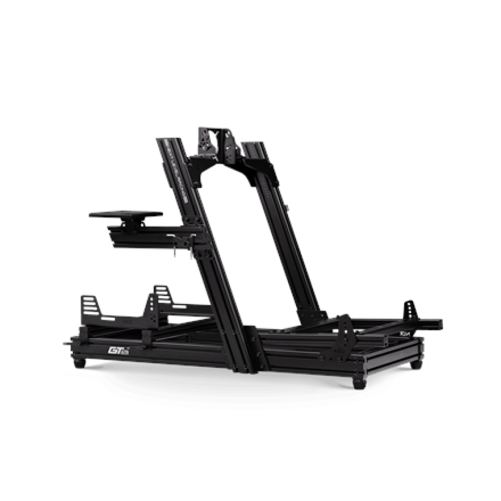 Next Level Racing , Aluminum , Racing Simulator Cockpit , GTElite Front and Side Mount Edition , Black