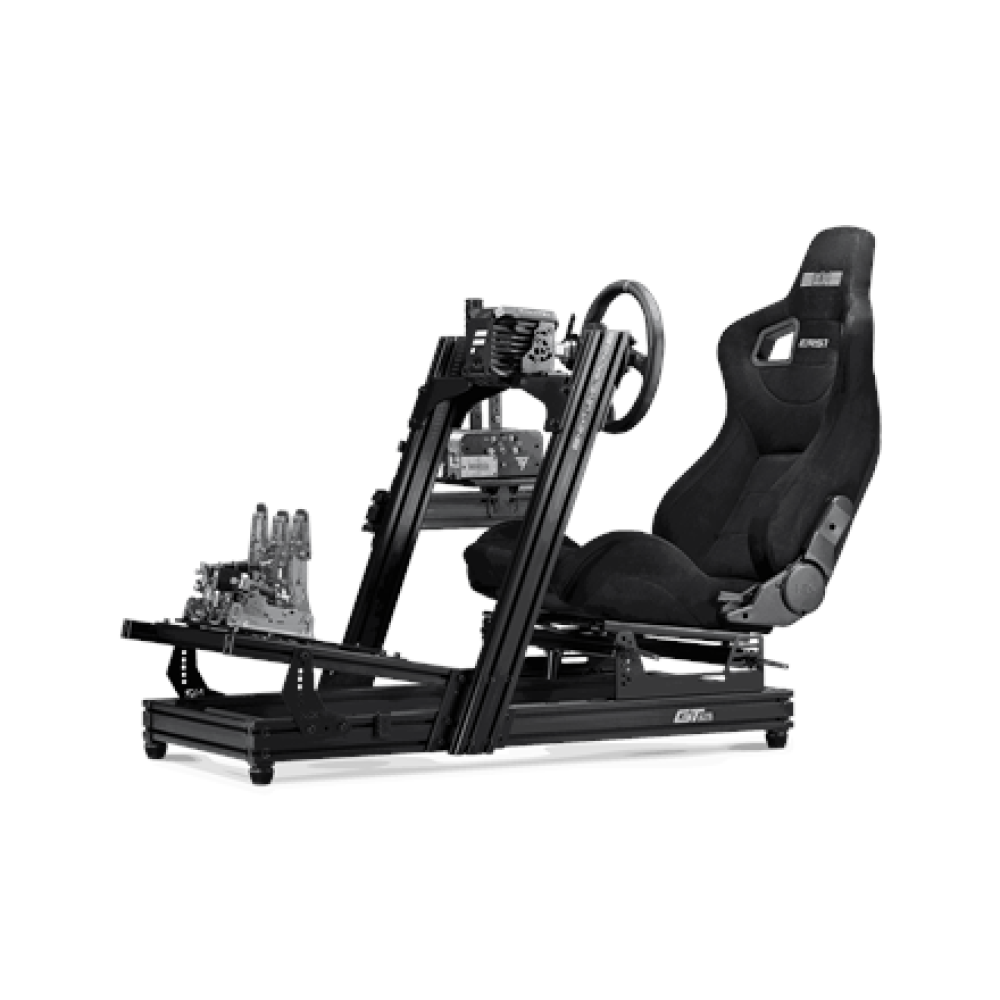 Next Level Racing , Aluminum , Racing Simulator Cockpit , GTElite Front and Side Mount Edition , Black