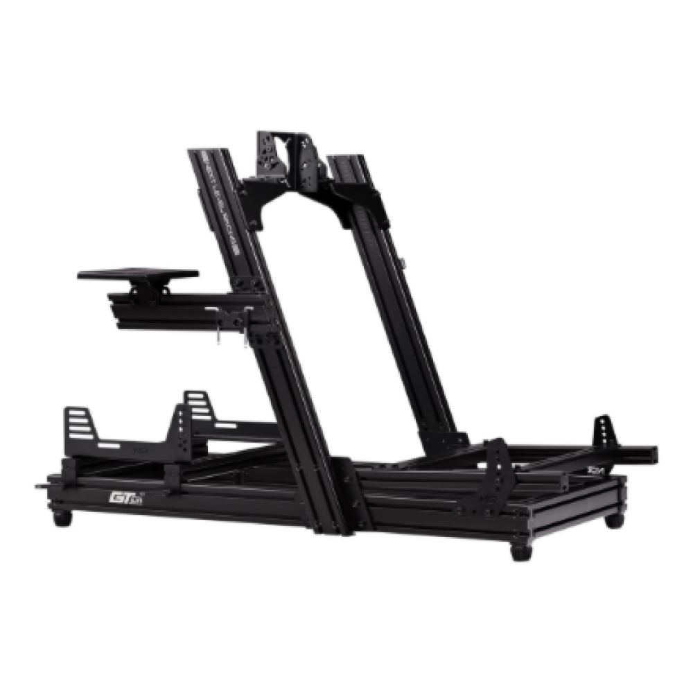 Next Level Racing , Aluminum , Racing Simulator Cockpit , GTElite Front and Side Mount Edition , Black