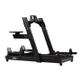 Next Level Racing , Aluminum , Racing Simulator Cockpit , GTElite Front and Side Mount Edition , Black