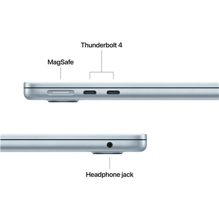 Apple MacBook Air 13” Apple M4 10C CPU, 10C GPU/16GB/512GB SSD/Sky Blue/RUS , Apple