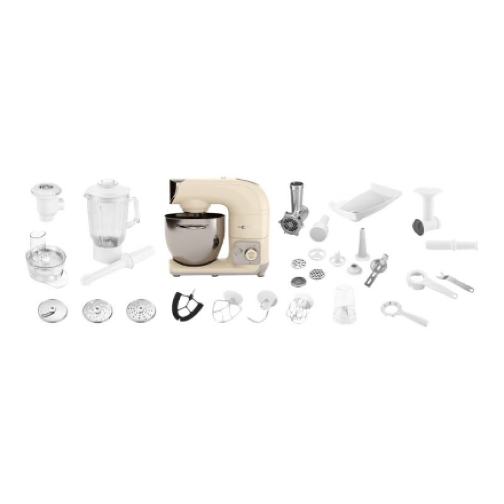 ETA , Food processor , ETA002890062 Gratus STORIO , 1200 W , Number of speeds 6 , Bowl capacity 5.5 L , Blender , Meat mincer , Beige