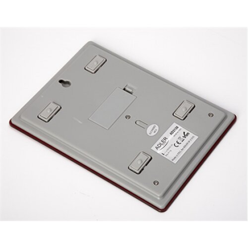 Adler , Kitchen scales , AD 3138 , Maximum weight (capacity) 5 kg , Graduation 1 g , Red