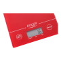 Adler , Kitchen scales , AD 3138 , Maximum weight (capacity) 5 kg , Graduation 1 g , Red