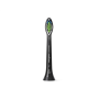 Philips , HX6062/13 Sonicare W2 Optimal , Standard Sonic Toothbrush Heads , Heads , For adults and children , Number of brush heads included 2 , Number of teeth brushing modes Does not apply , Sonic technology , Black