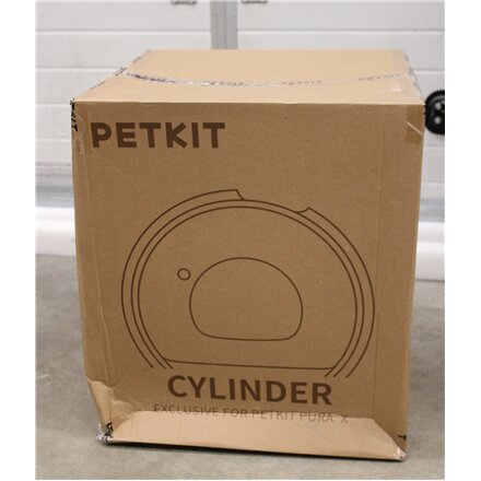 SALE OUT. PETKIT X Cylinder , White , DAMAGED PACKAGING