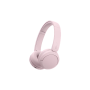 Sony Headphones , WH-CH530 , Bluetooth , On-Ear , Microphone , Pink , Noise reduction