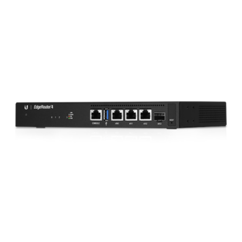Ubiquiti EdgeRouter ER-4 Ethernet (RJ-45) ports, 4-Core MIPS64 , EdgeRouter ER-4 , No Wi-Fi , 10/100/1000 Mbit/s , Ethernet LAN (RJ-45) ports 4 , Mesh Support No , MU-MiMO No , No mobile broadband , 1x USB 3.0