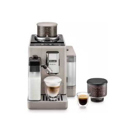 Delonghi , Coffee Maker , EXAM440.55.BG Rivelia , Pump pressure 19 bar , Built-in milk frother , Automatic , 1450 W , Sand Beige