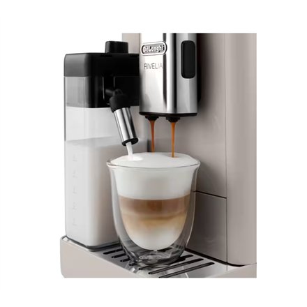 Delonghi , Coffee Maker , EXAM440.55.BG Rivelia , Pump pressure 19 bar , Built-in milk frother , Automatic , 1450 W , Sand Beige