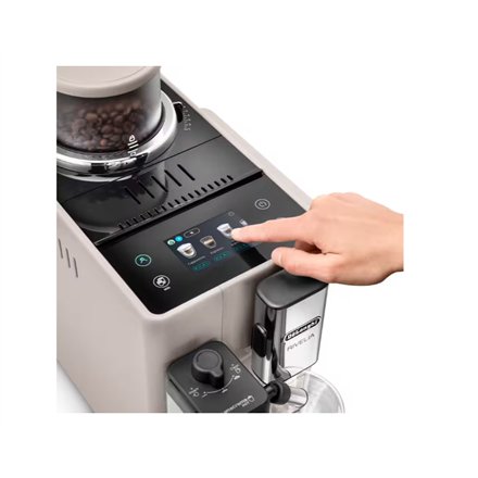 Delonghi , Coffee Maker , EXAM440.55.BG Rivelia , Pump pressure 19 bar , Built-in milk frother , Automatic , 1450 W , Sand Beige