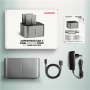 AXAGON , SuperSpeed USB DUAL 2.5/3.5 HDD/SSD DUAL dock , ADSA-DC