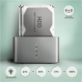AXAGON , SuperSpeed USB DUAL 2.5/3.5 HDD/SSD DUAL dock , ADSA-DC
