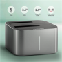 AXAGON , SuperSpeed USB DUAL 2.5/3.5 HDD/SSD DUAL dock , ADSA-DC