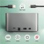 AXAGON , SuperSpeed USB DUAL 2.5/3.5 HDD/SSD DUAL dock , ADSA-DC