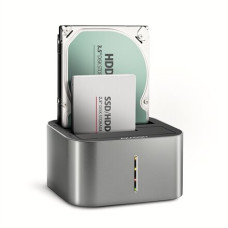 AXAGON , SuperSpeed USB DUAL 2.5/3.5 HDD/SSD DUAL dock , ADSA-DC