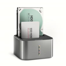 AXAGON , SuperSpeed USB DUAL 2.5/3.5 HDD/SSD DUAL dock , ADSA-DC