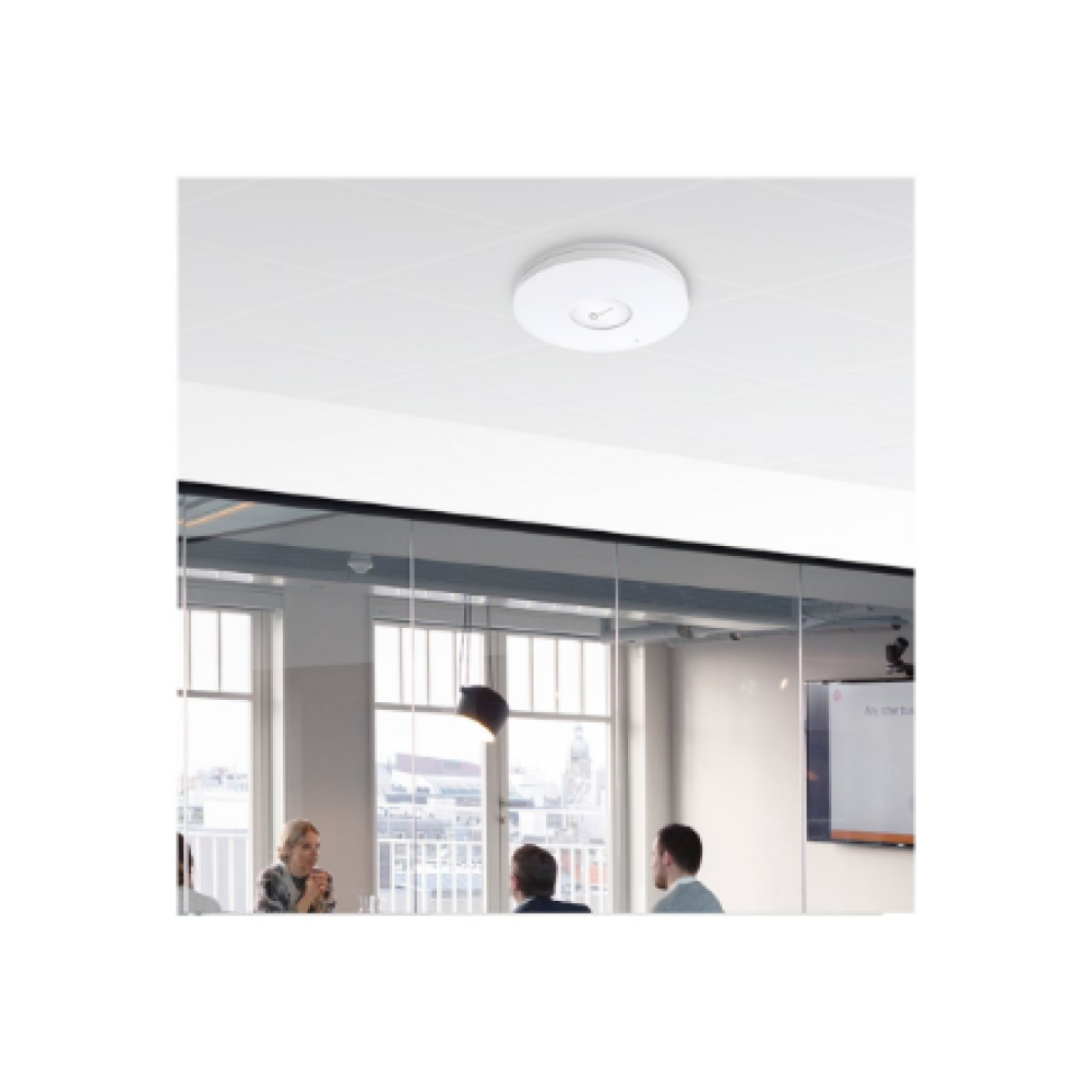 TP-LINK , AX5400 Ceiling Mount WiFi 6 Access Point , EAP670 , 802.11ax , 2.4 + 5 GHz , 574 + 4804 Mbit/s , Ethernet LAN (RJ-45) ports 1 , MU-MiMO Yes , PoE in