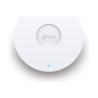 TP-LINK , AX5400 Ceiling Mount WiFi 6 Access Point , EAP670 , 802.11ax , 2.4 + 5 GHz , 574 + 4804 Mbit/s , Ethernet LAN (RJ-45) ports 1 , MU-MiMO Yes , PoE in