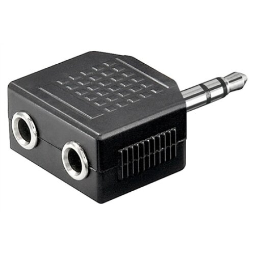 Goobay , Headphone AUX adapter; 3.5 mm jack 1-to-2