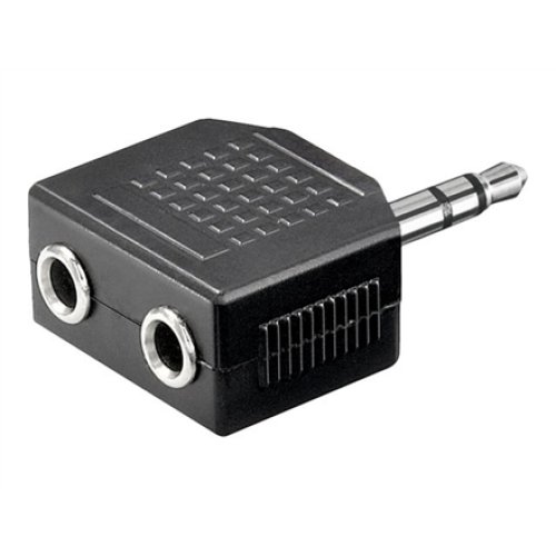 Goobay , Headphone AUX adapter; 3.5 mm jack 1-to-2