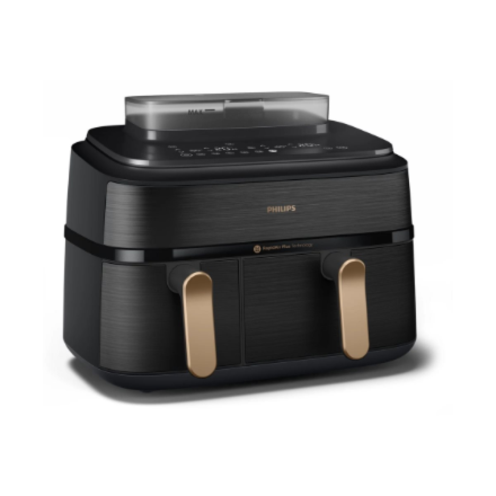 Philips Dual Steam Air Fryer , NA552/00 5000 Series , Power 2750 W , Capacity 9 L , RapidAir Plus , Black