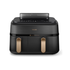Philips Dual Steam Air Fryer , NA552/00 5000 Series , Power 2750 W , Capacity 9 L , RapidAir Plus , Black