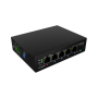 Lanberg Switch PoE 1xBT 3xAT SFP/ETH Din Unmanagment Fast Ethernet , ILFE-4P-1GE-1S-90