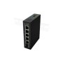 Lanberg , Switch PoE 1xBT 3xAT SFP/ETH Din Unmanagment Fast Ethernet , ILFE-4P-1GE-1S-90