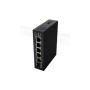 Lanberg Switch PoE 1xBT 3xAT SFP/ETH Din Unmanagment Fast Ethernet , ILFE-4P-1GE-1S-90