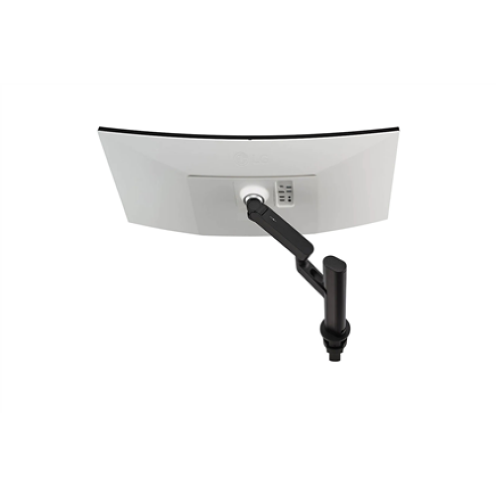 LG , Curved Monitor with Ergo Stand , 38WQ88C-W , 38 , IPS , UHD , 21:9 , 60 Hz , 5 ms , 3840 x 1600 , 300 cd/m² , HDMI ports quantity 2
