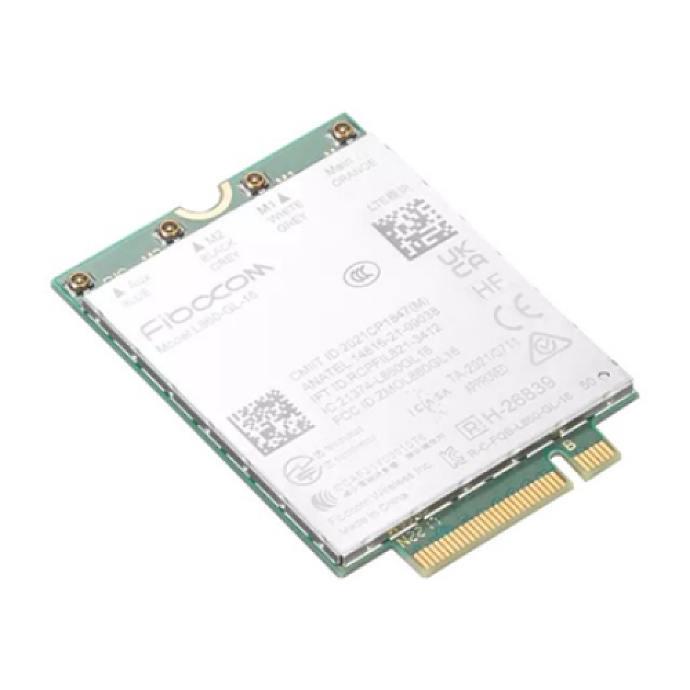 Lenovo , Wireless communication module - 4G LTE - M.2 Card - 1 Gbps , hinkPad Fibocom L860-GL-16