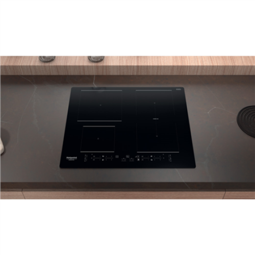 Hotpoint Hob HB 4860B NE Induction Number of burners/cooking zones 4 Touch Timer Black