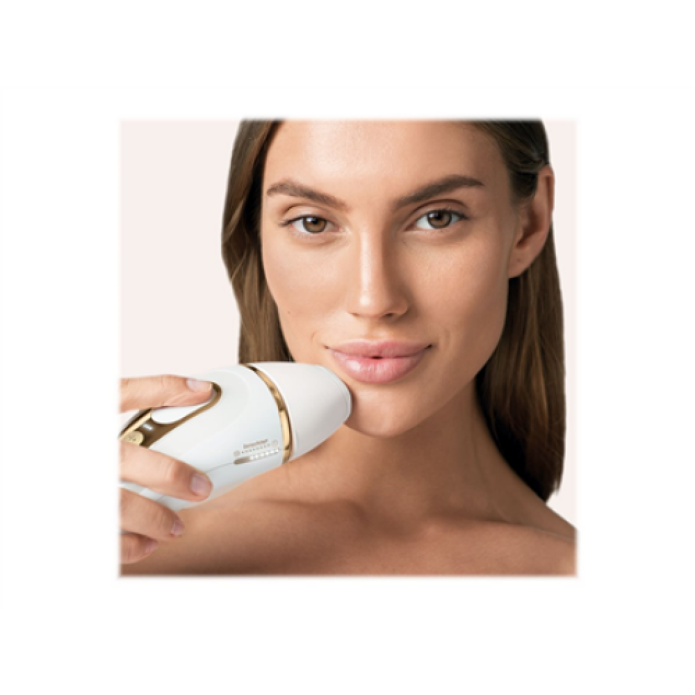 Braun Epilator PL5159 Silk-expert Pro 5 IPL Bulb lifetime (flashes) 400.000 Number of power levels 10 White/Gold