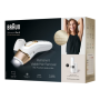 Braun Epilator PL5159 Silk-expert Pro 5 IPL Bulb lifetime (flashes) 400.000 Number of power levels 10 White/Gold