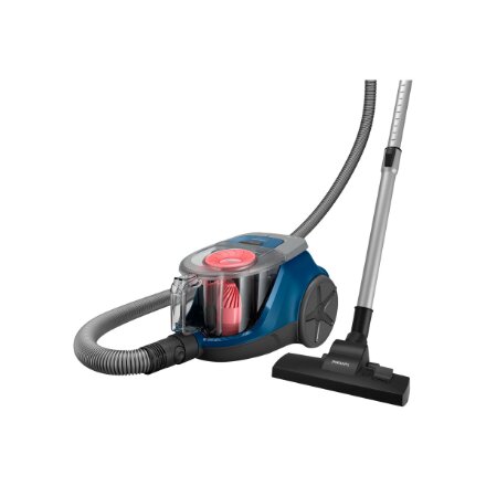 Philips Vacuum cleaner , XB2123/09 , Bagless , Power 850 W , Dust capacity 1.3 L , Dark Blue/Peach