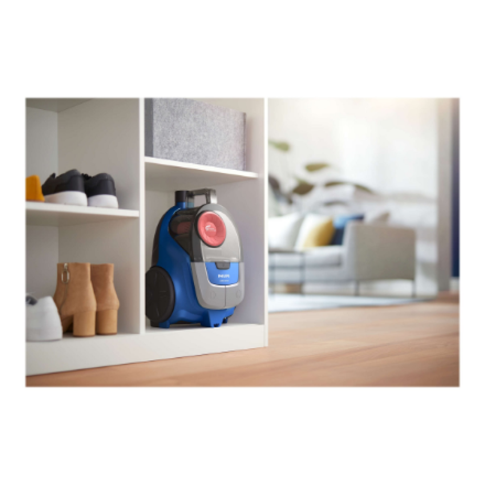 Philips Vacuum cleaner , XB2123/09 , Bagless , Power 850 W , Dust capacity 1.3 L , Dark Blue/Peach