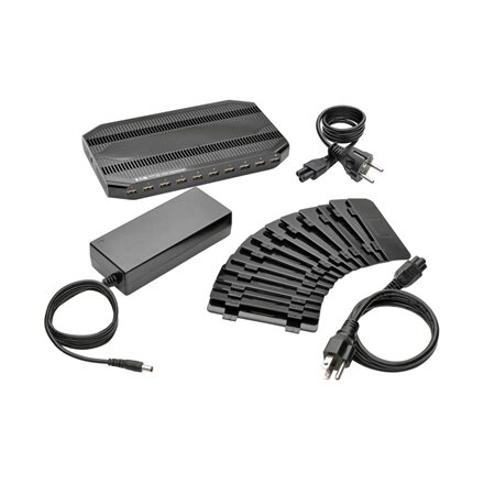 Eaton , 10 Port USB Charging Station with Adjustable Storage , U280-010-ST-CEE , 96 W