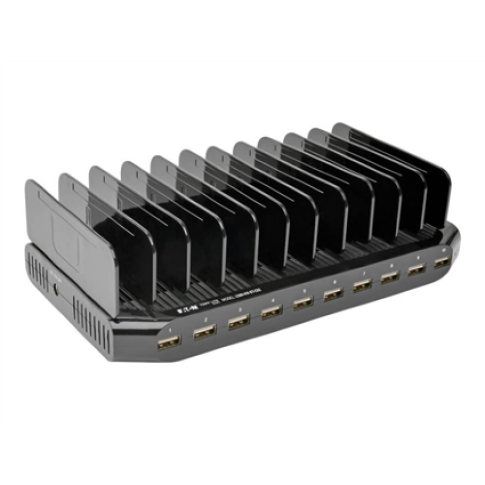 Tripp Lite , 10 Port USB Charging Station with Adjustable Storage , U280-010-ST-CEE