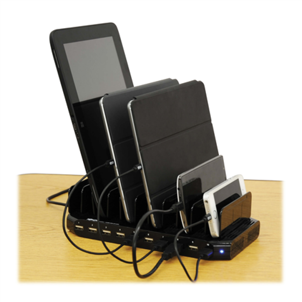 Tripp Lite , 10 Port USB Charging Station with Adjustable Storage , U280-010-ST-CEE