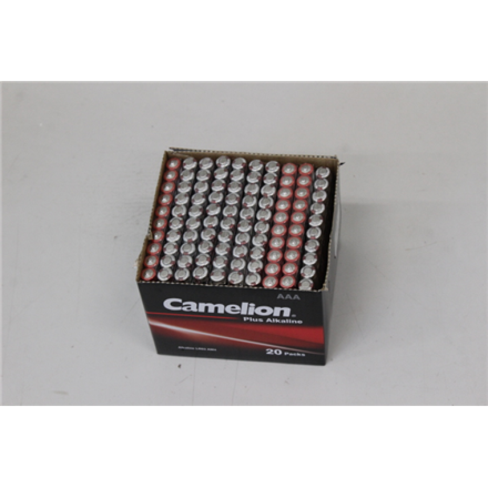 SALE OUT. Camelion AAA/LR03 , 1170 mAh , Plus Alkaline , 200 pc(s) , DAMAGED PACKAGING