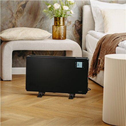 Camry Fan Heater with Remote Control , CR 7739 , Convection Heater , 2000 W , Number of power levels 3 (750W/1250W/2000W) , Black