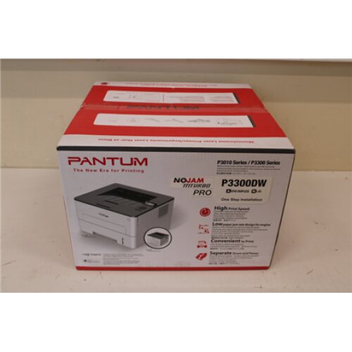 SALE OUT. Pantum P3300DW Mono Laser Printer, A4 Pantum Mono Laser Laser Printer Wi-Fi DAMAGED PACKAGING