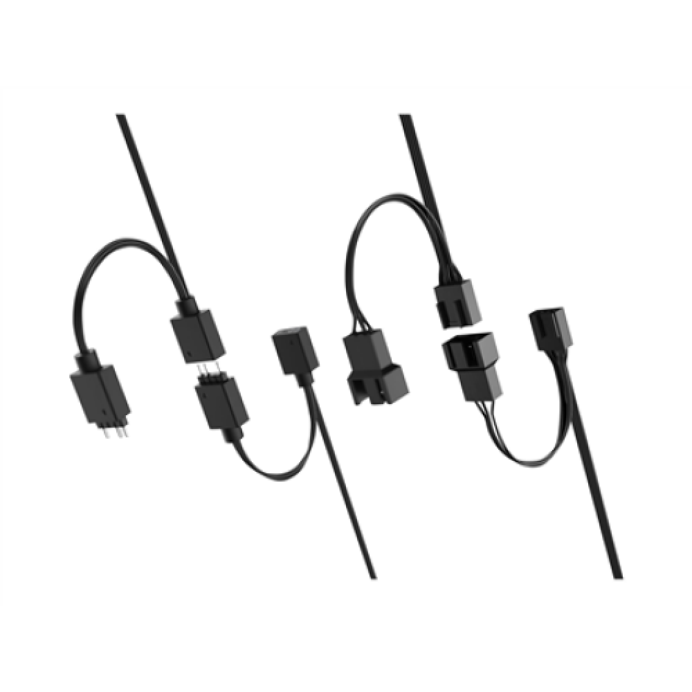 Fractal Design , Aspect 14 RGB PWM 3-pack , Black Frame , N/A