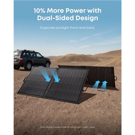 200 , Anker Solix , SOLIX PS200 , Bifacial Portable Solar Panel