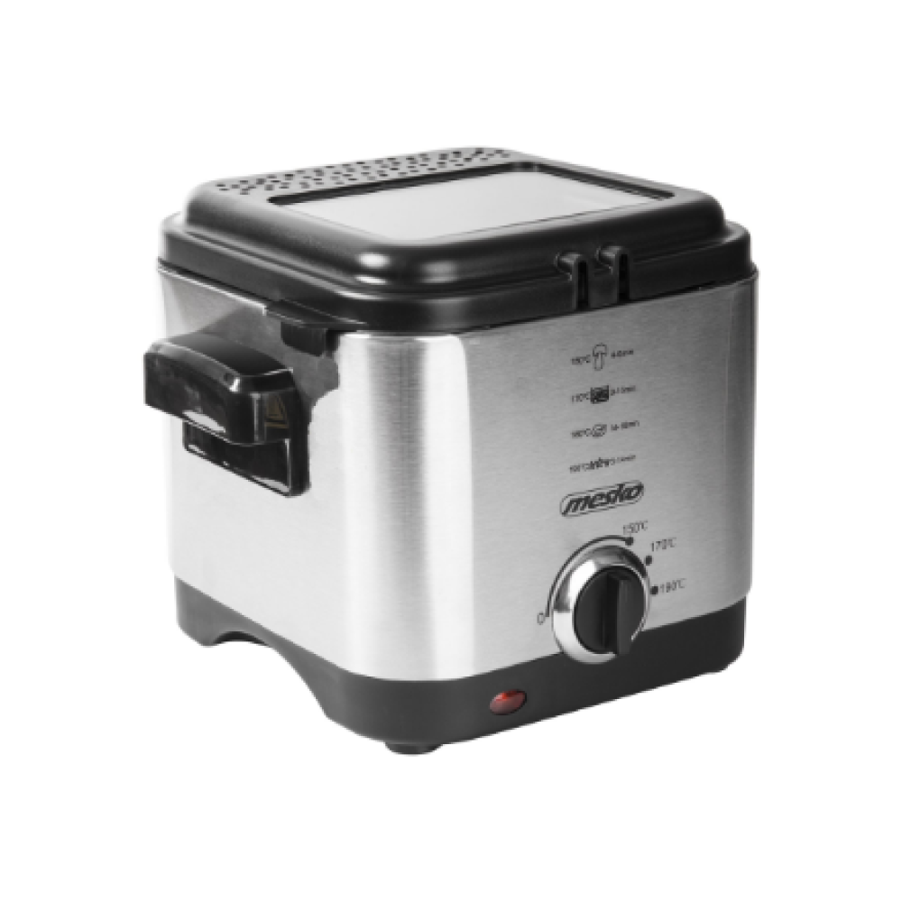 Mesko , Deep Fryer , MS 4910 , Power 900 W , Capacity 1.5 L , Silver